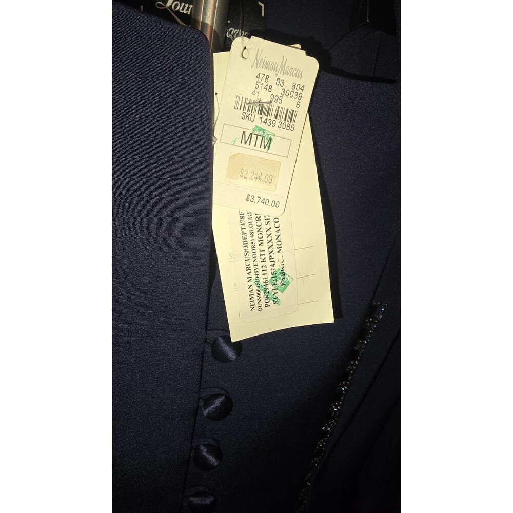 WOMAN'S SIZE:6/8 LOURDES CHAVEZ 100%MONACO SILK 2PC SUIT SET**NEW WITH TAGS** - Picture 7 of 16